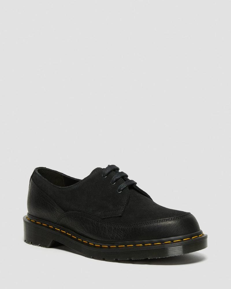 Zapatos con Cordones Dr Martens 1461 Guard Made in England Cuero Hombre Negros | MX 234DFM